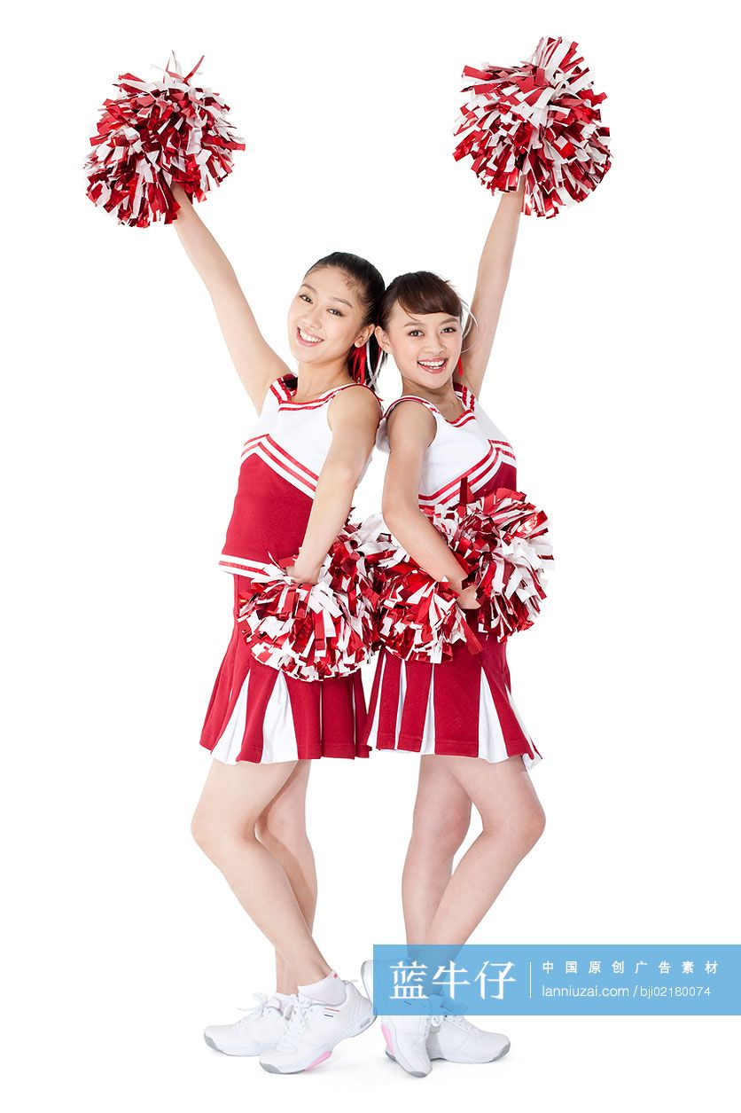 拉拉队员舞动