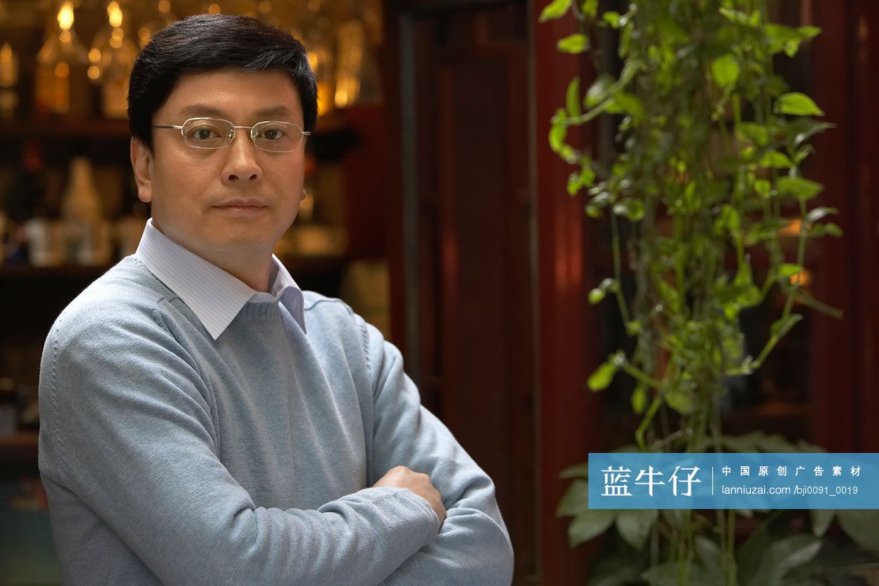 中年男性肖像