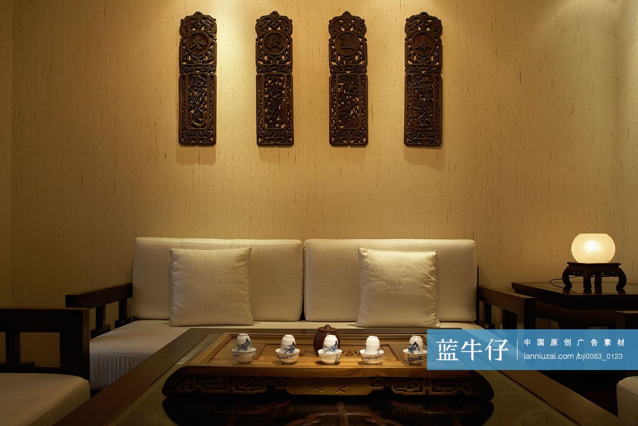 典雅的茶室