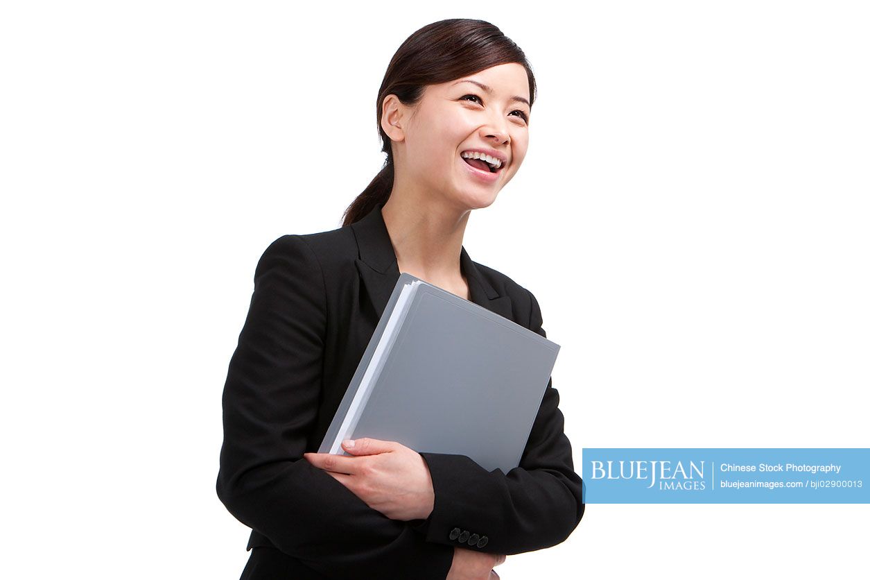 Portrait of young Chinese businesswoman