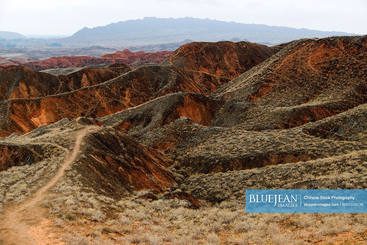 Danxia landform in Zhangye, China