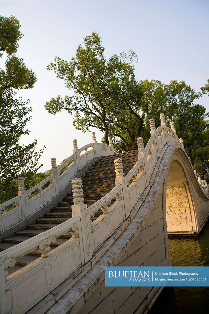 Ancient stone bridge in Guilin