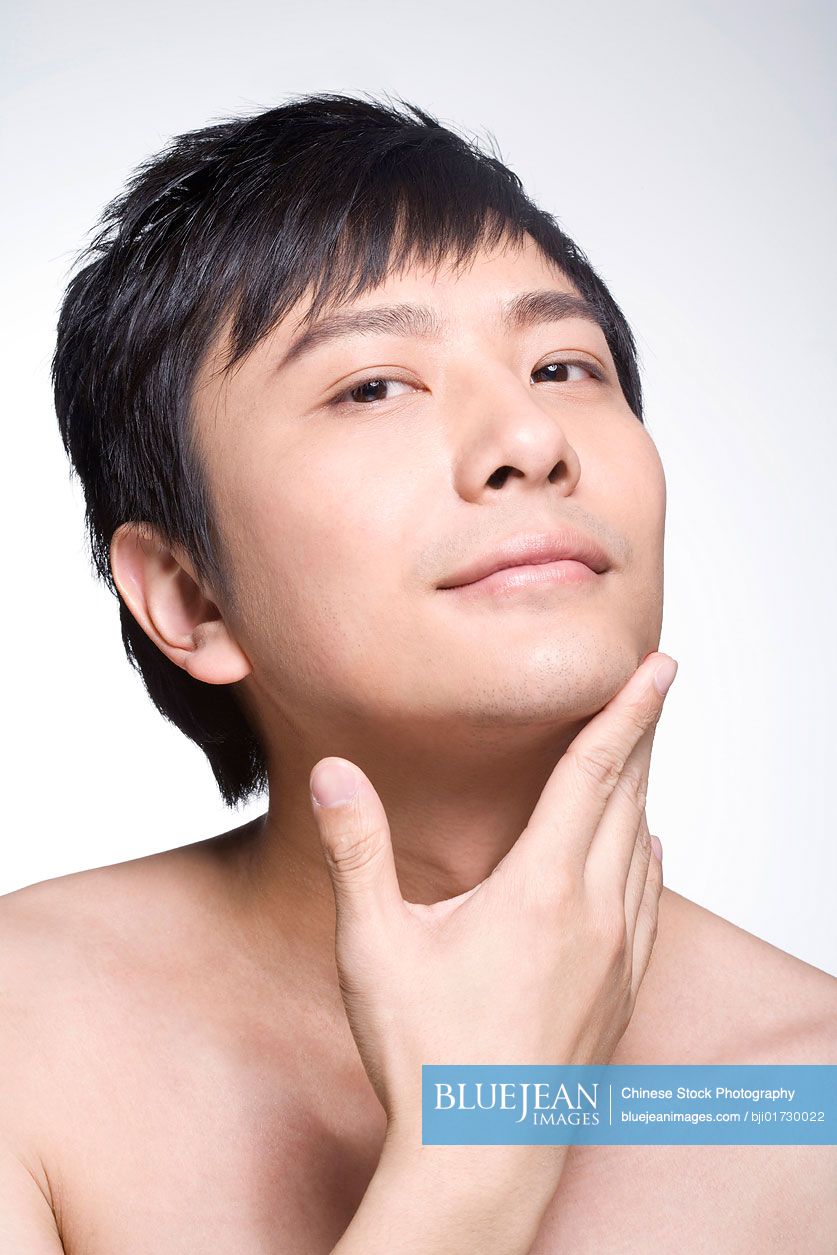 Portrait of handsome Chinese man