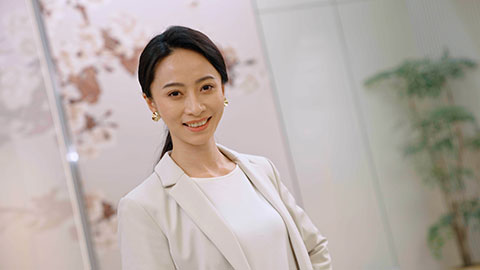 成功的商务女士