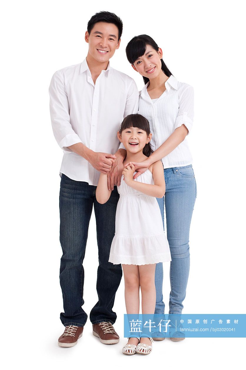 温馨的一家三口