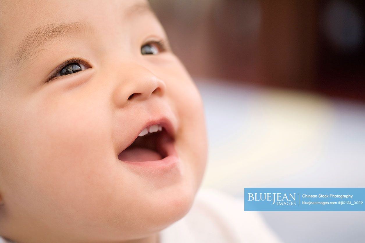 Chinese baby Smiling