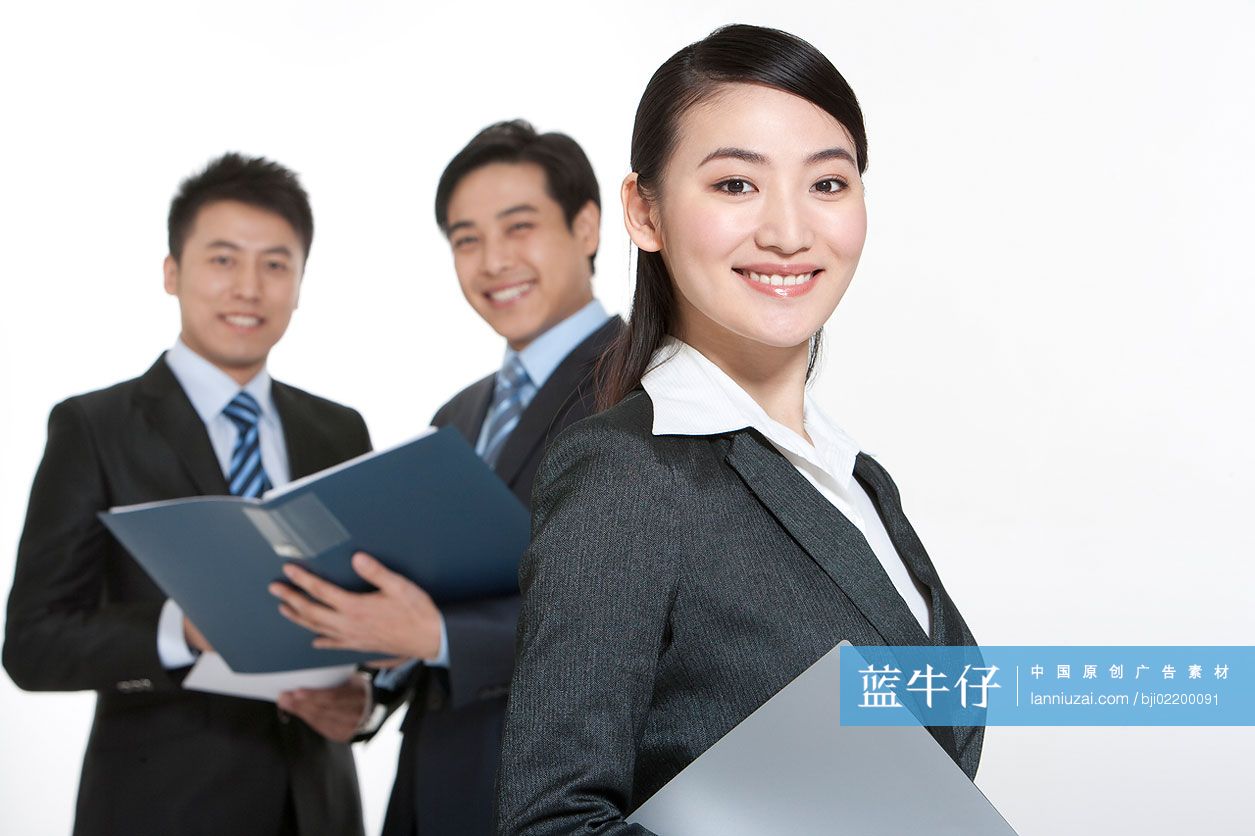 商务人士群体像