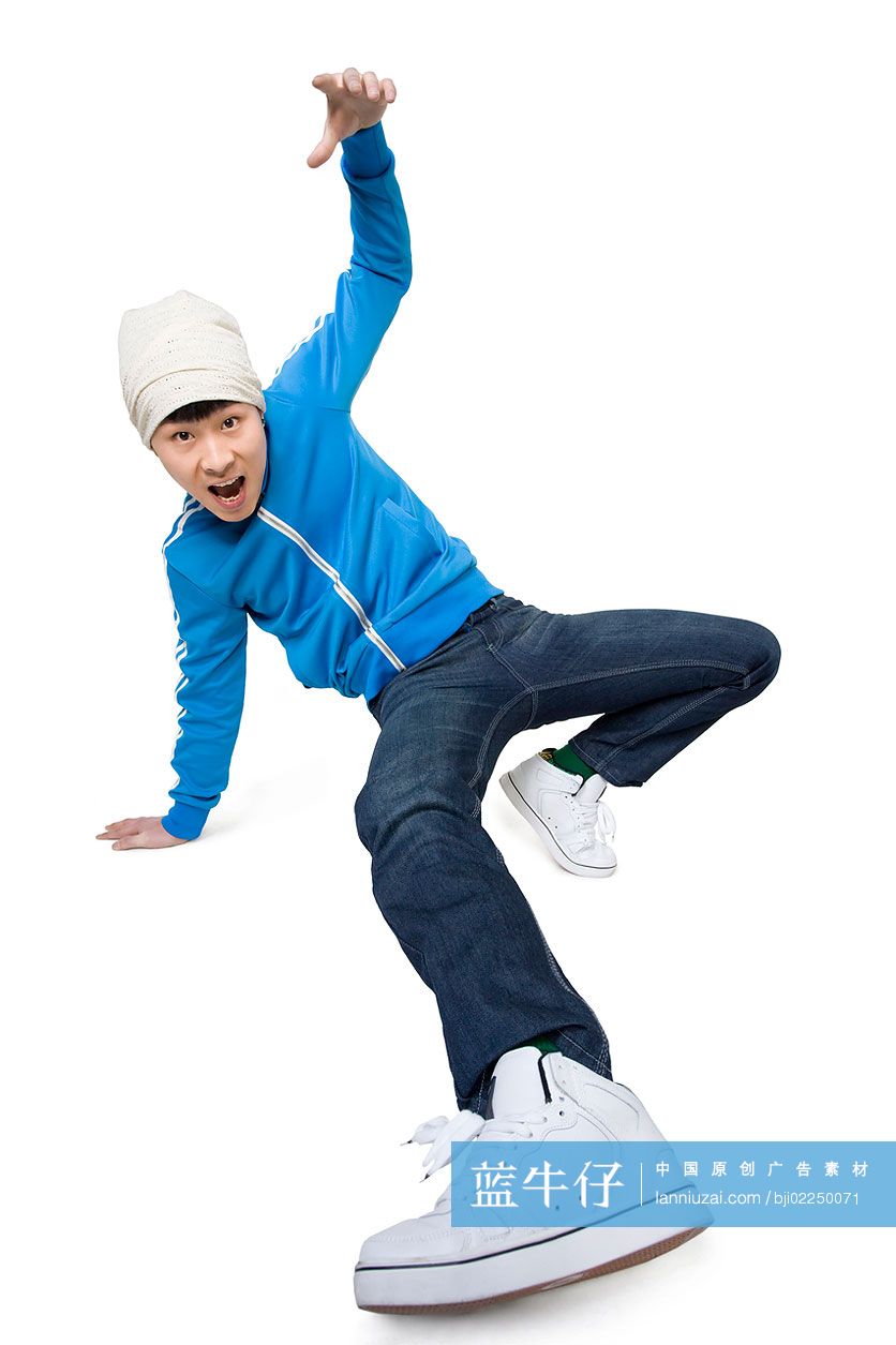 时尚Hip-hop青年男子