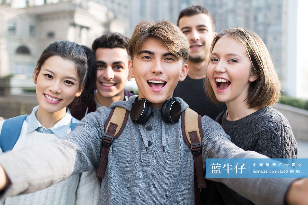 校园里的留学生