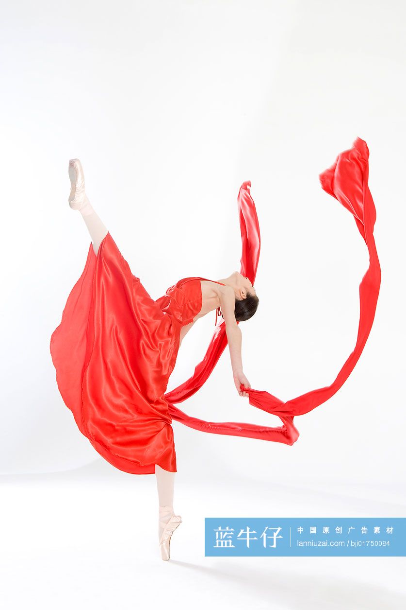 舞动红飘带