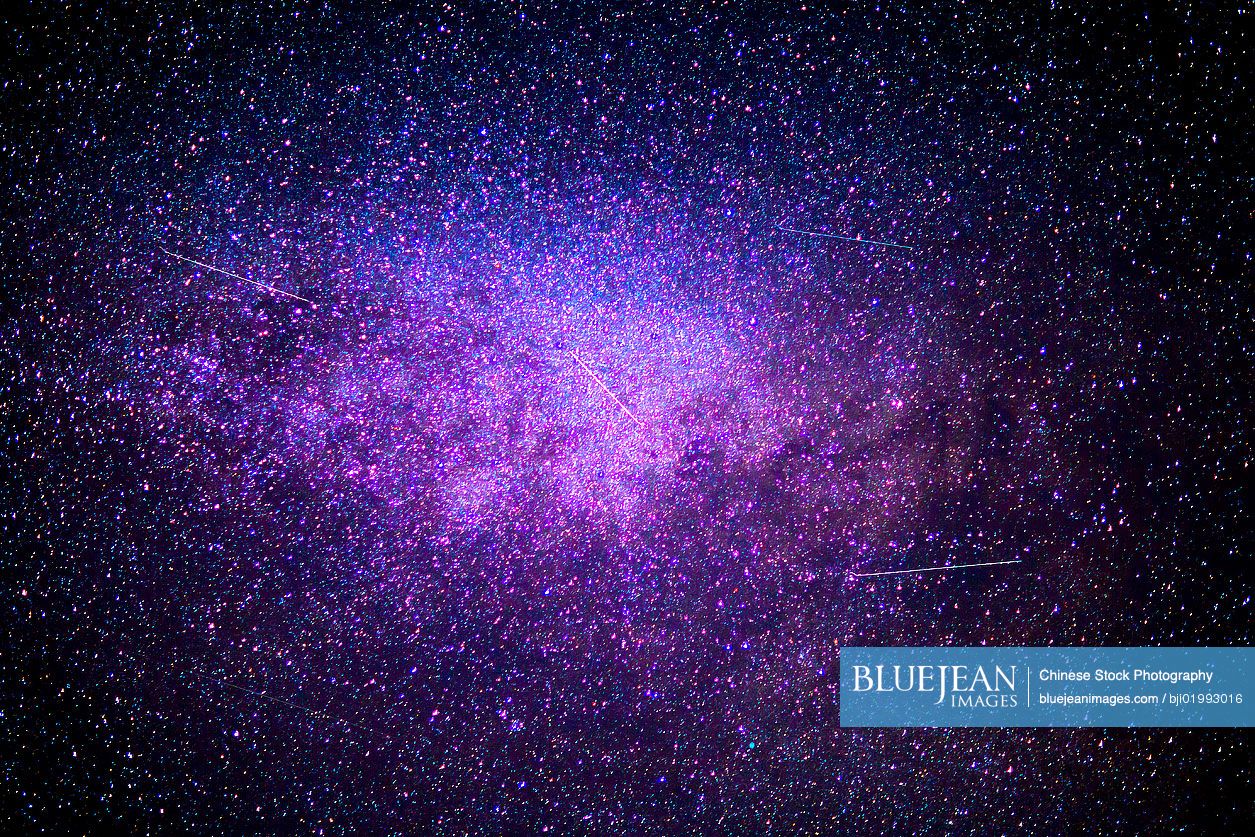 Night sky with stars