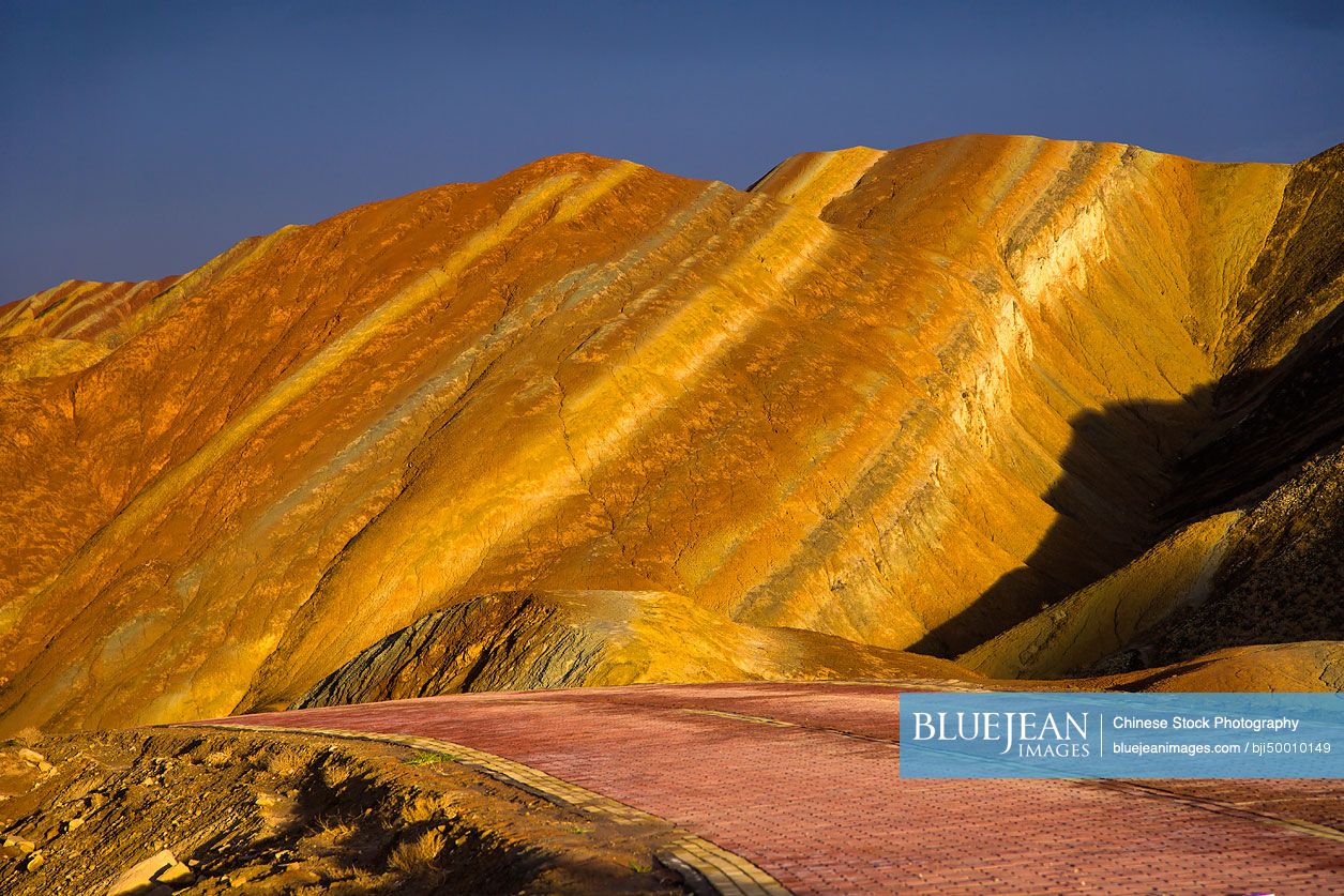 Danxia landform in Zhangye, China