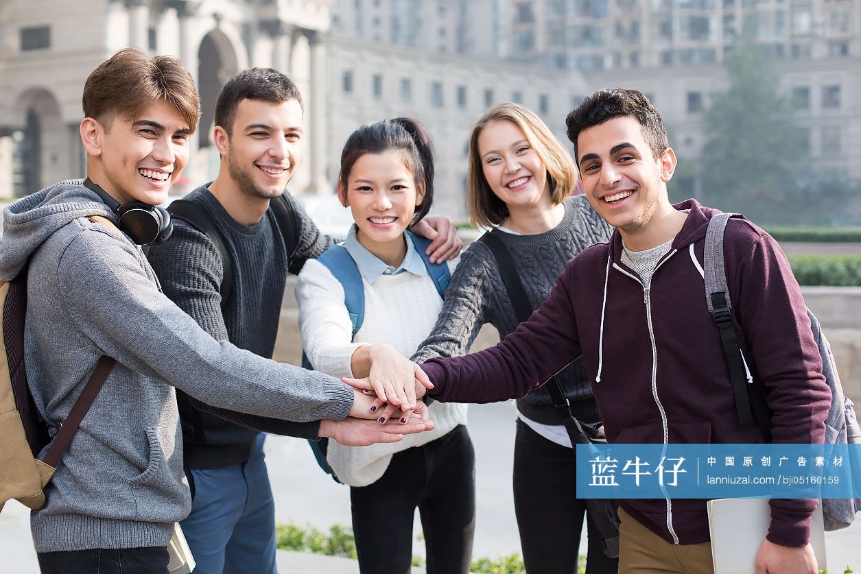 校园里的留学生