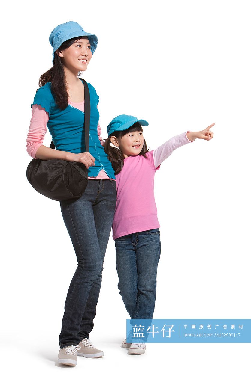 母女旅游肖像
