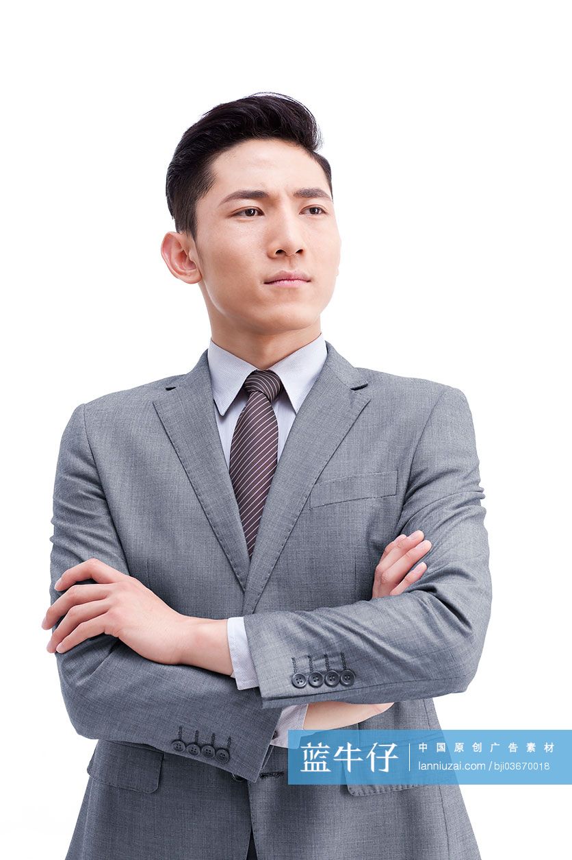 自信的商务男士