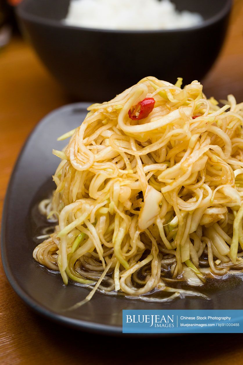 Chinese cuisine shredded radish