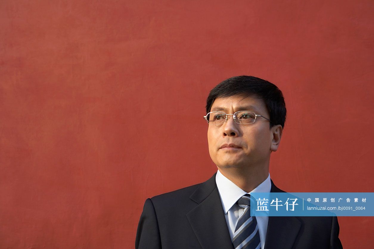 中年商务男性肖像