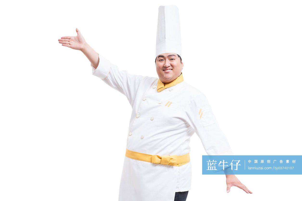 胖厨师高清摄影大图-千库网