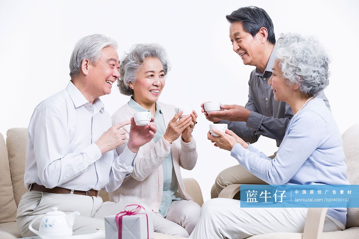 老年人朋友聚会