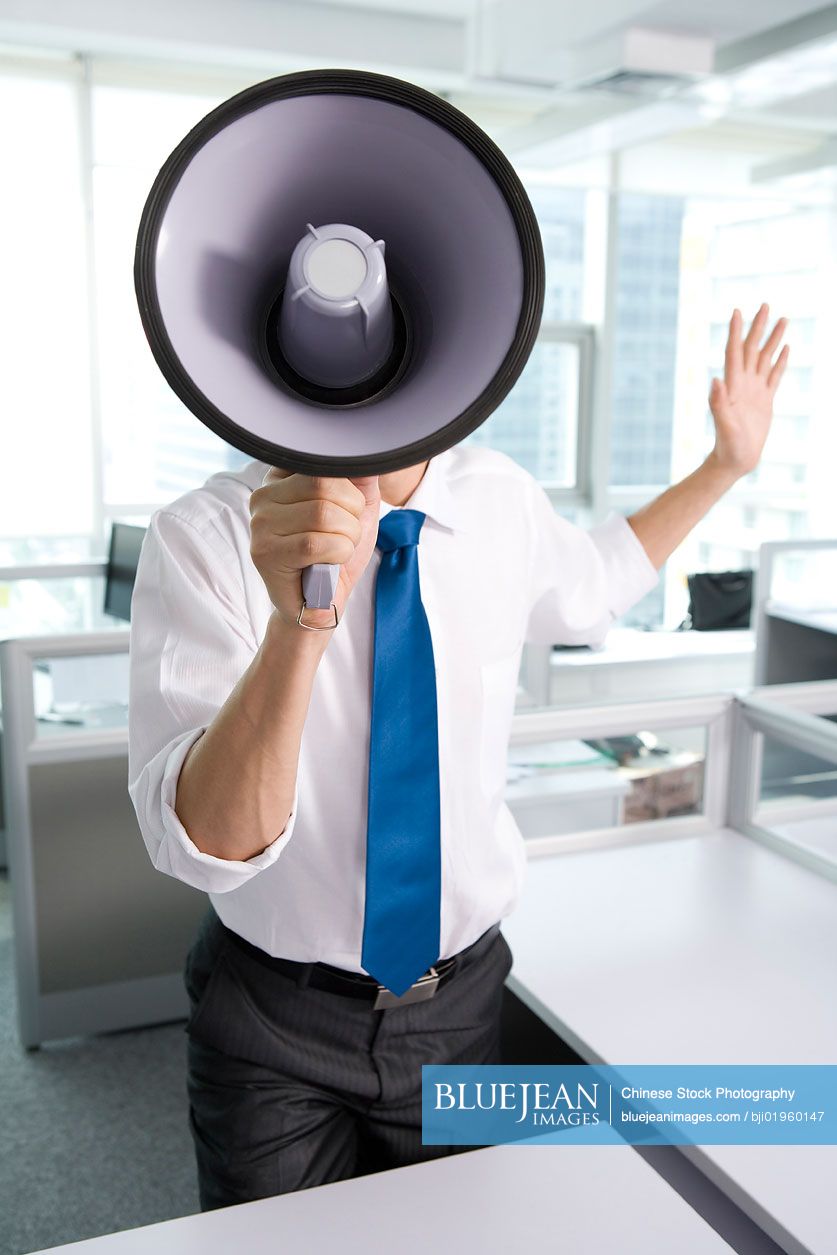 Chinese people getting loud in the office