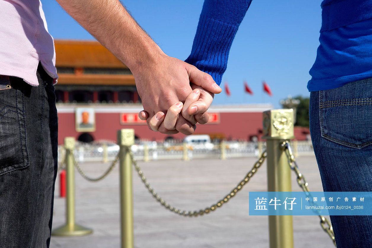 外国人在中国旅游