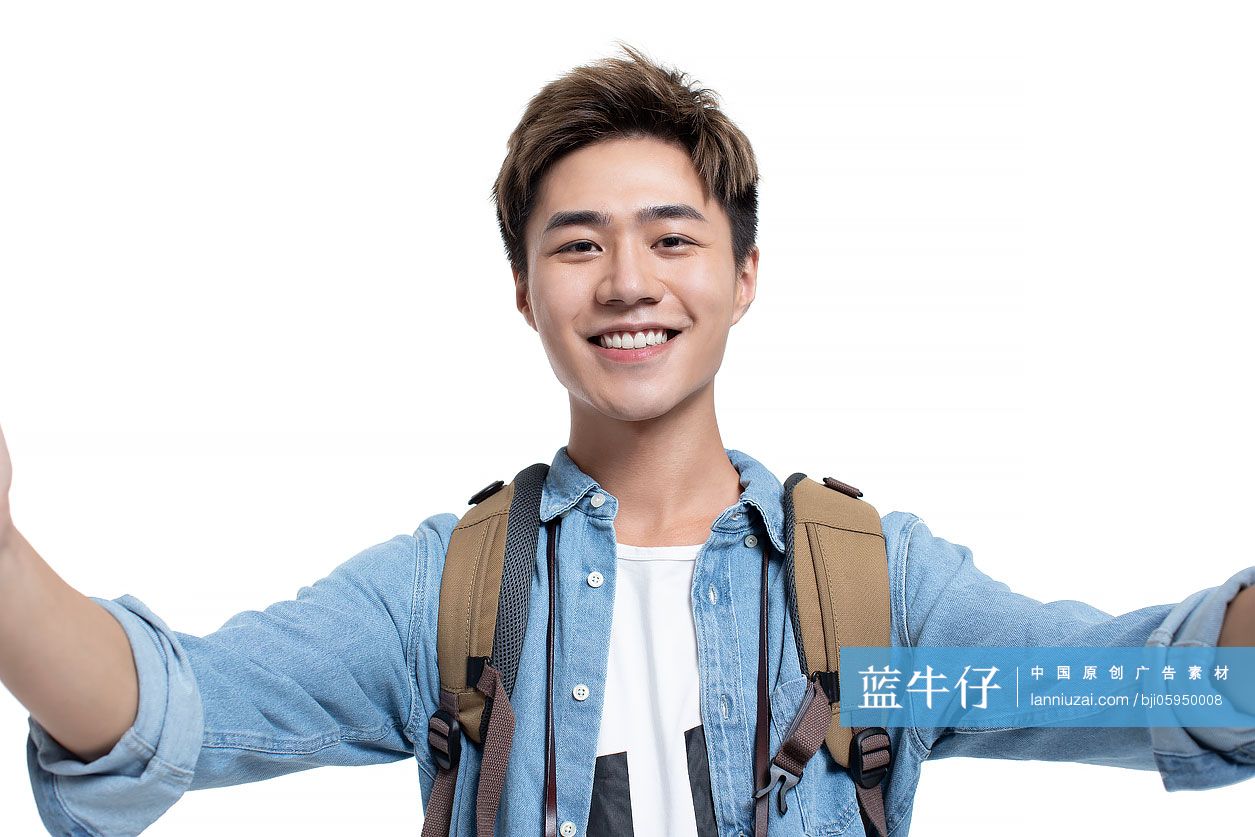 年轻的大学生自拍