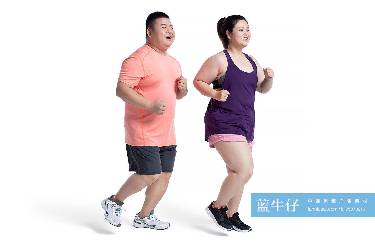 年轻情侣运动减肥