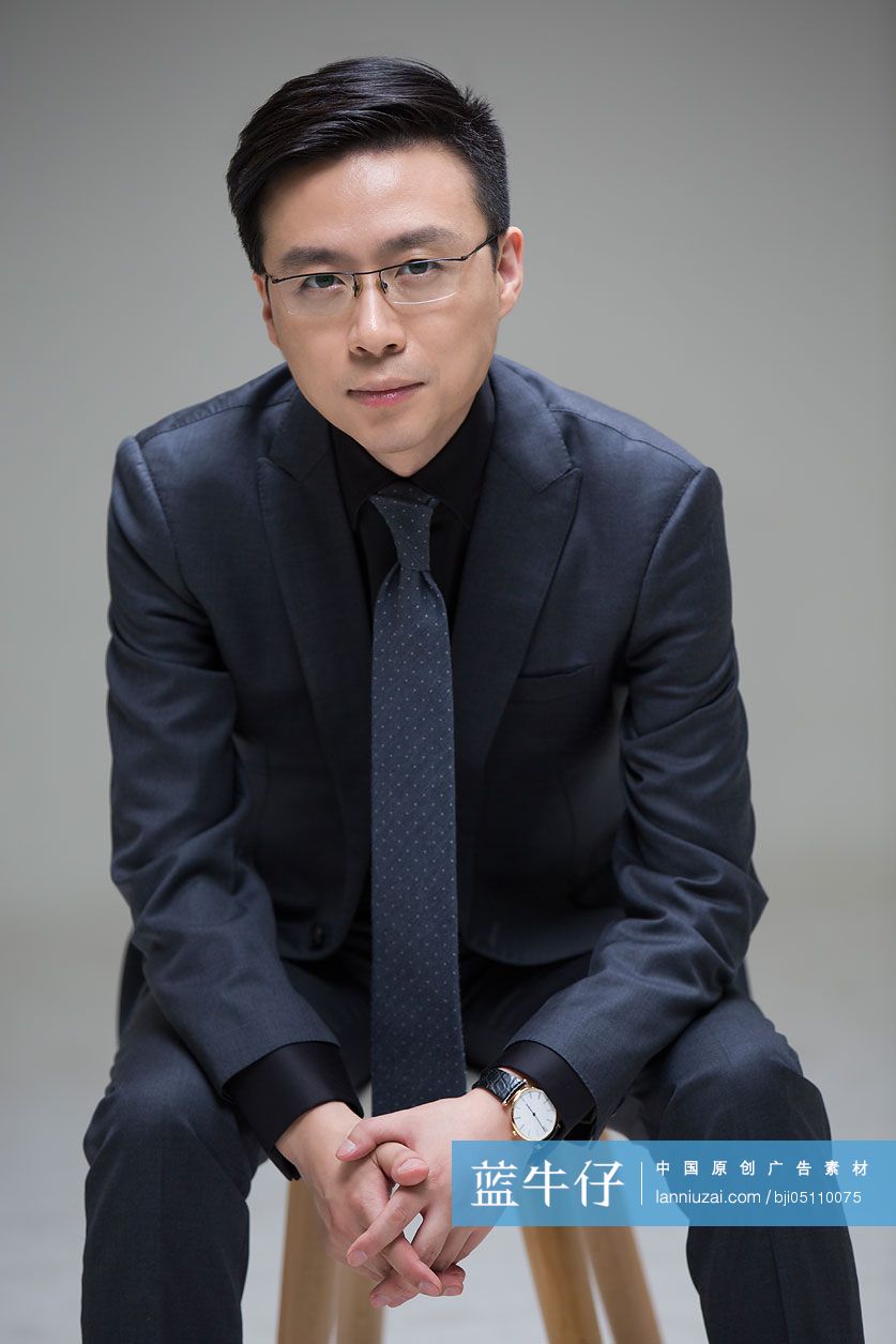 成熟商务男士肖像