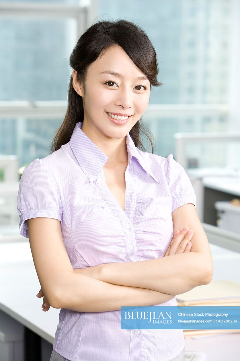 Portrait of a Chinese businesswoman