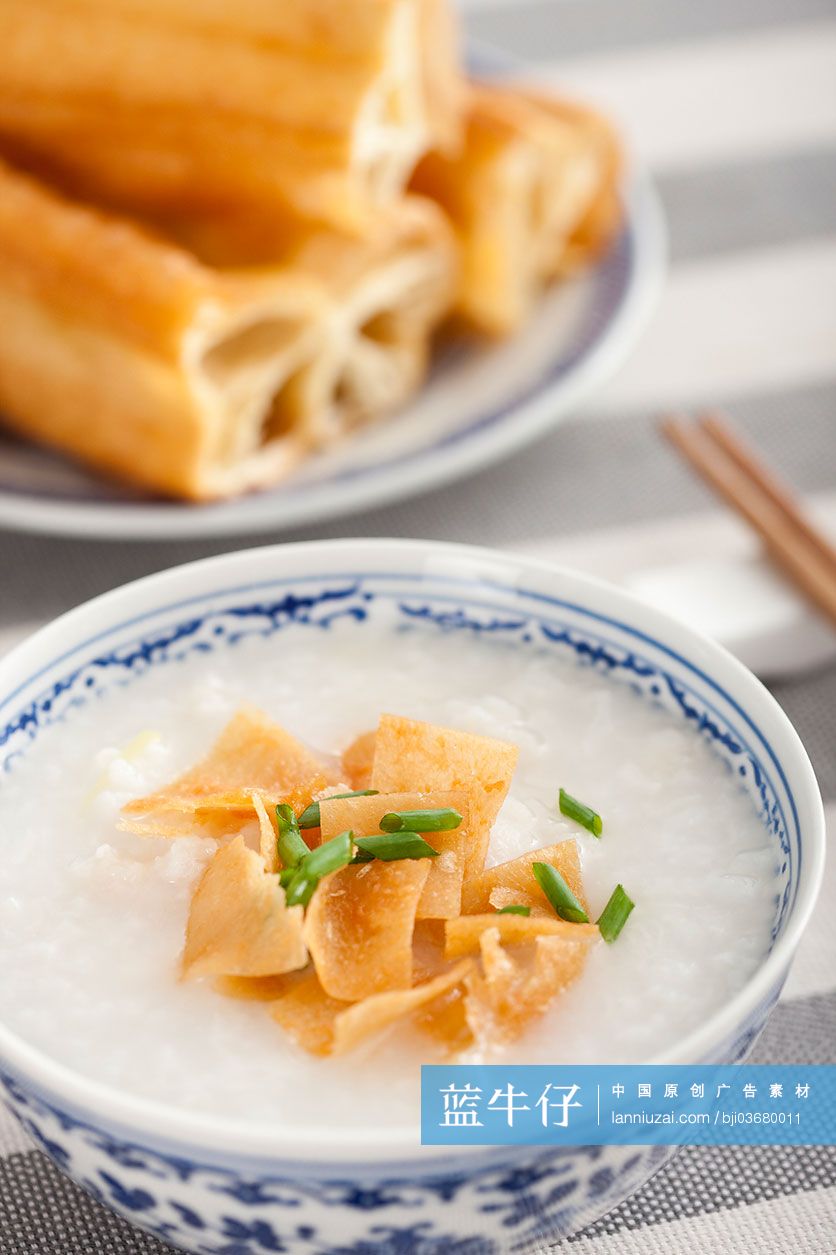 白米粥和油条