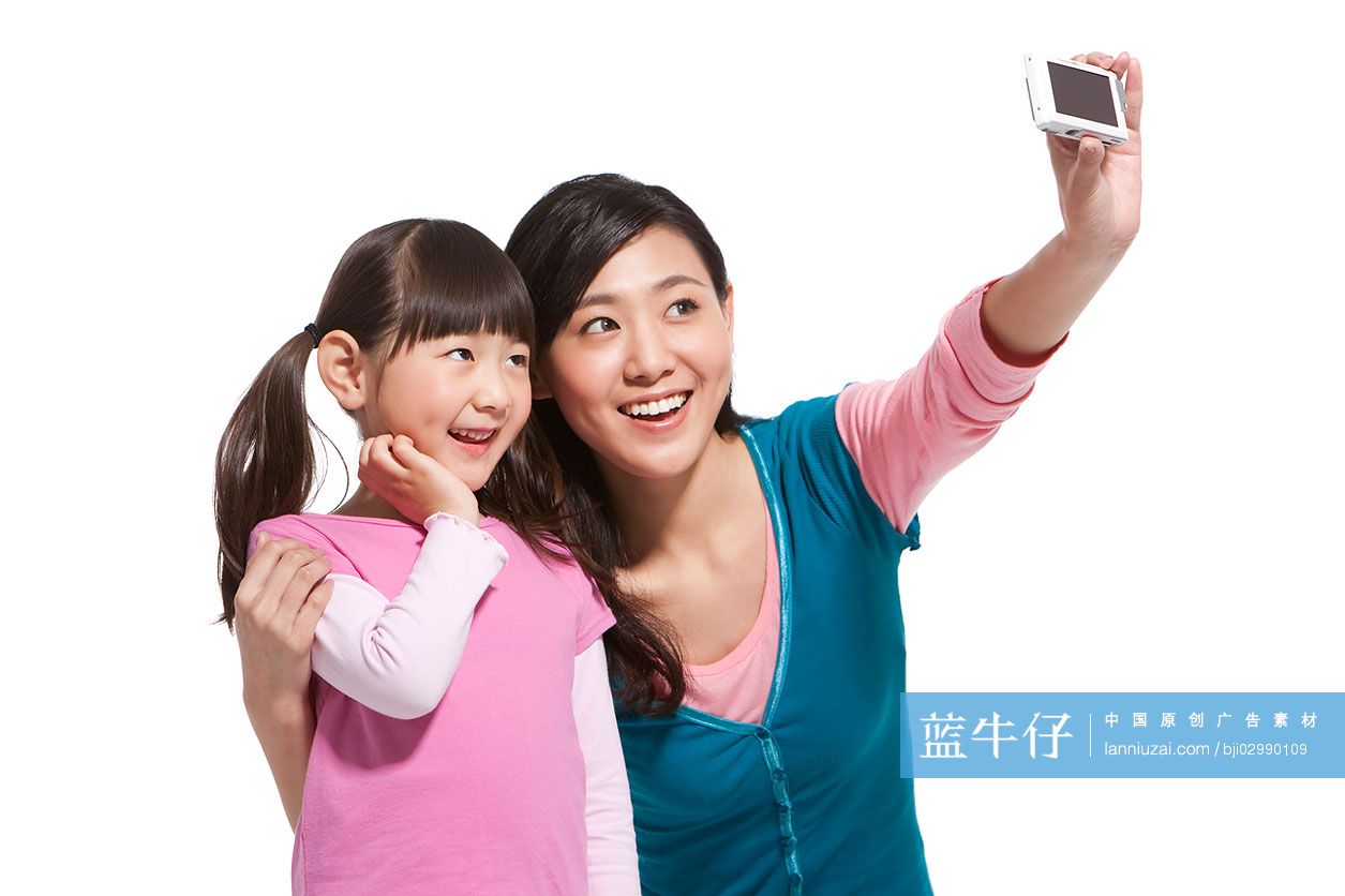 母女玩自拍