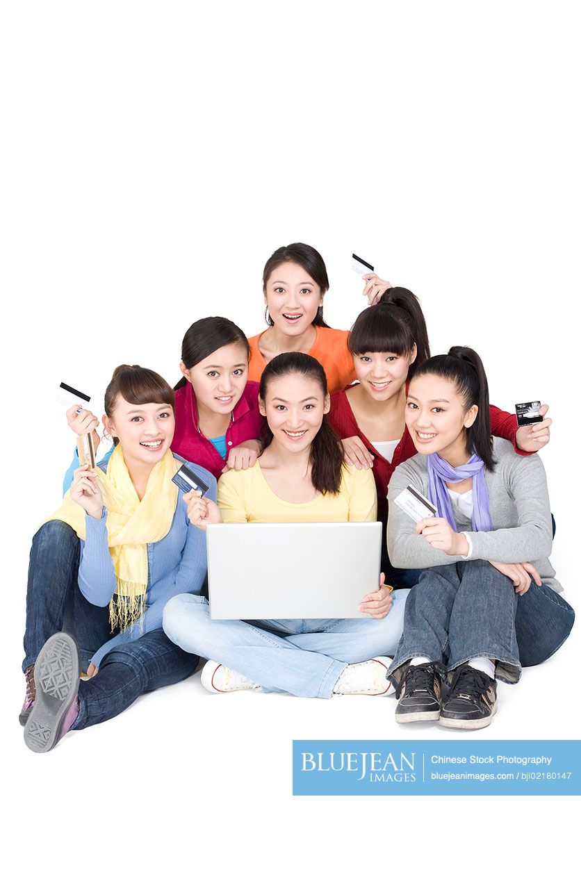 Young Chinese Women Shopping Online High res Stock Photo For Download young-chinese-women-shopping-online-high-res-stock-photo-for-download