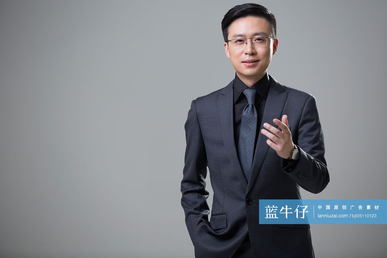 成熟商务男士肖像