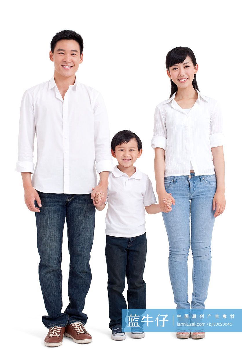 温馨的一家三口