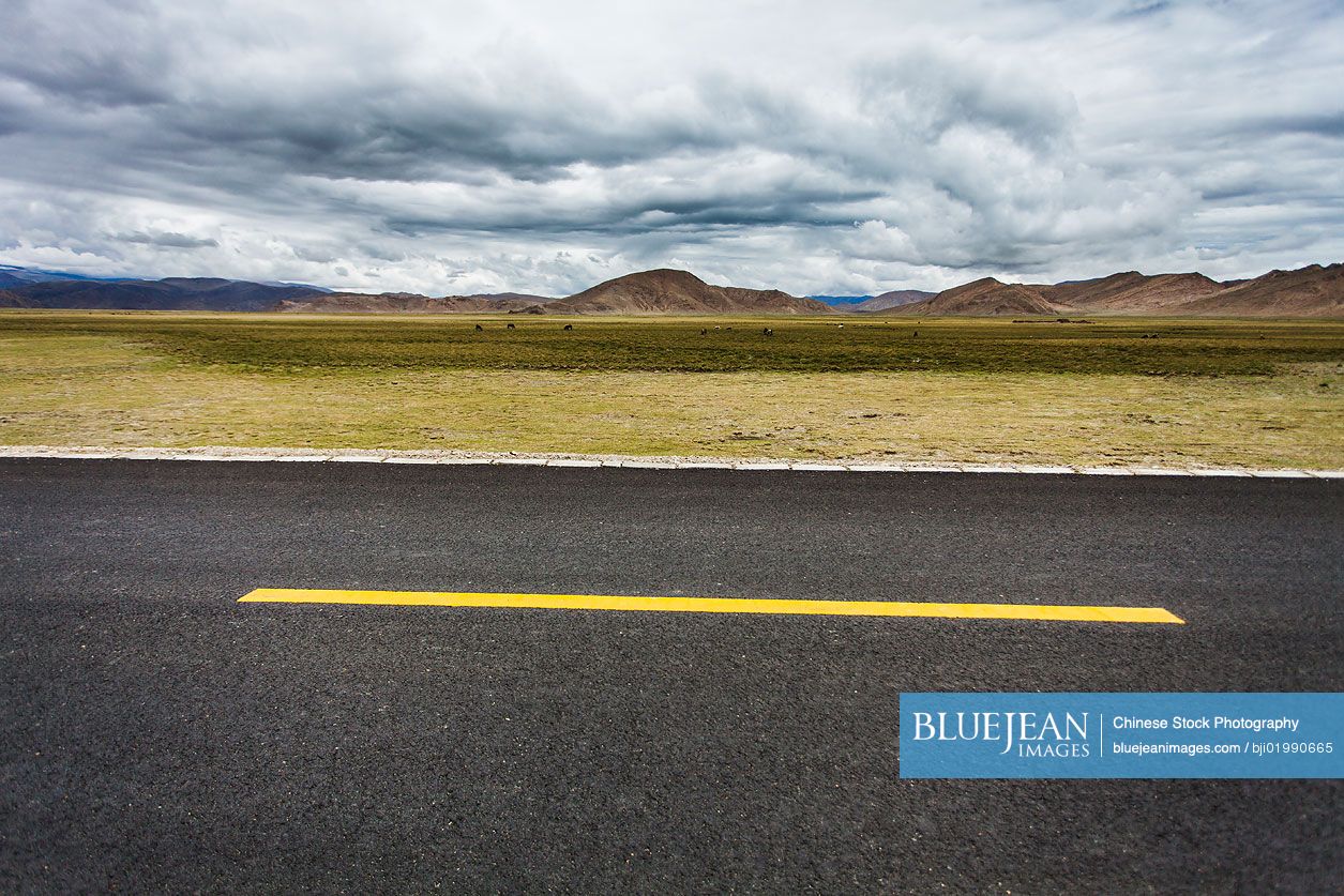 Road in Tibet, China