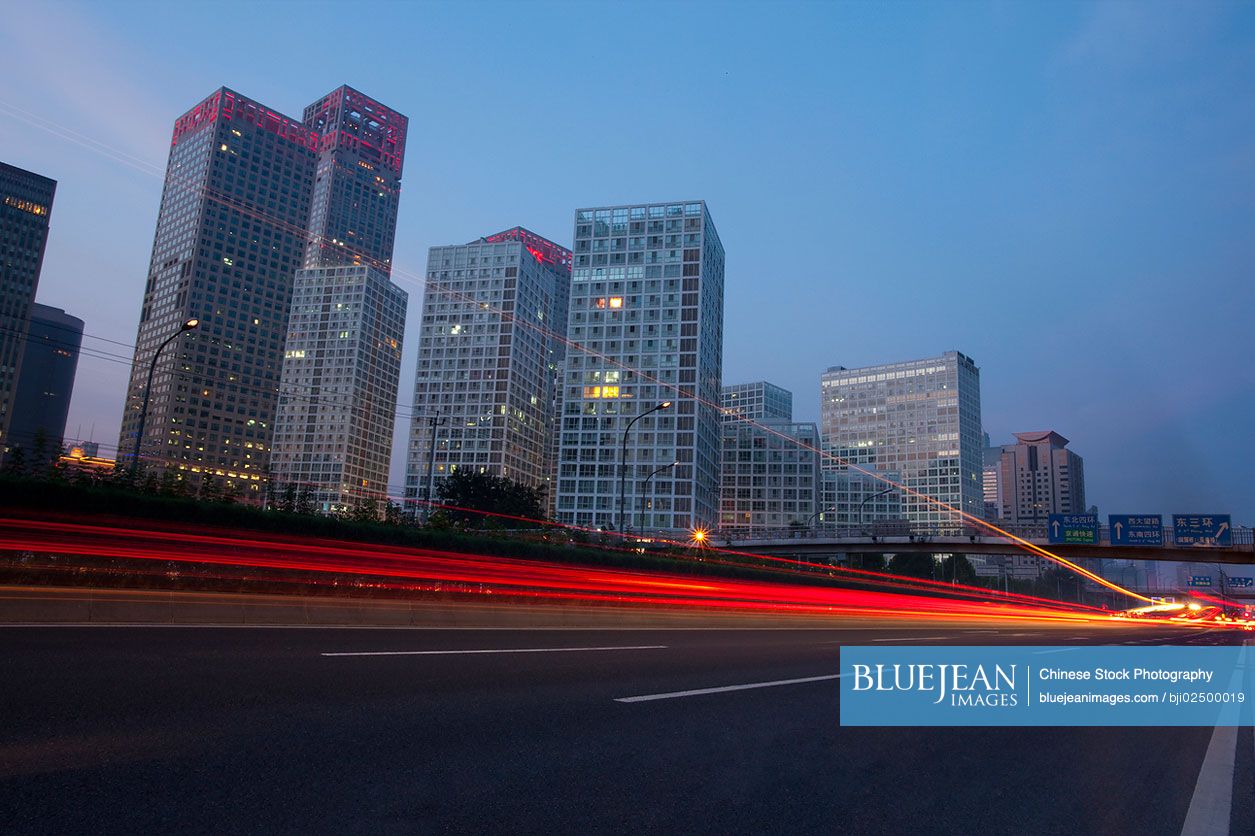 Highway in Beijing, China