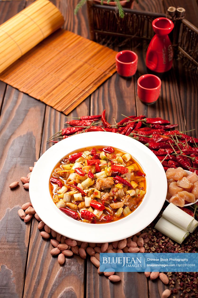 Kung Pao Chicken and its ingredients