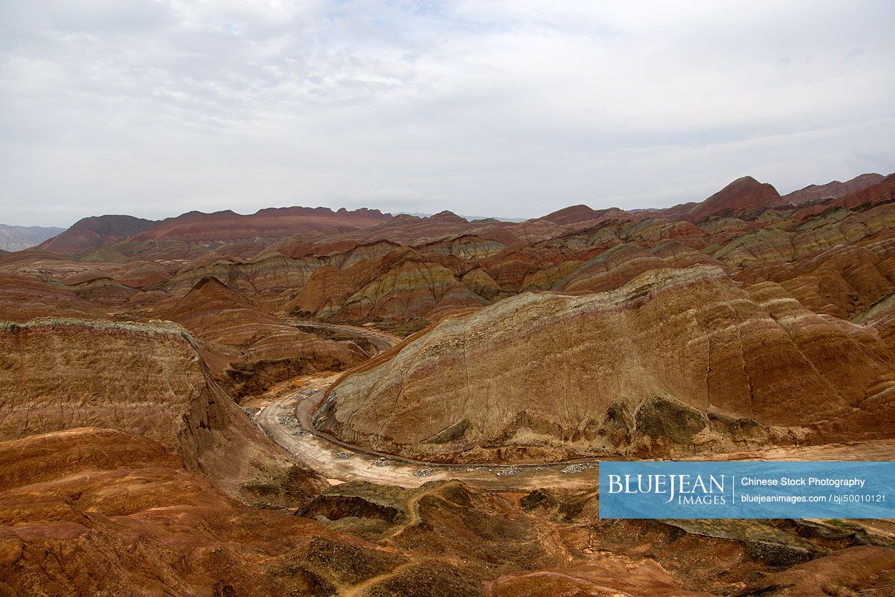 Danxia landform in Zhangye, China