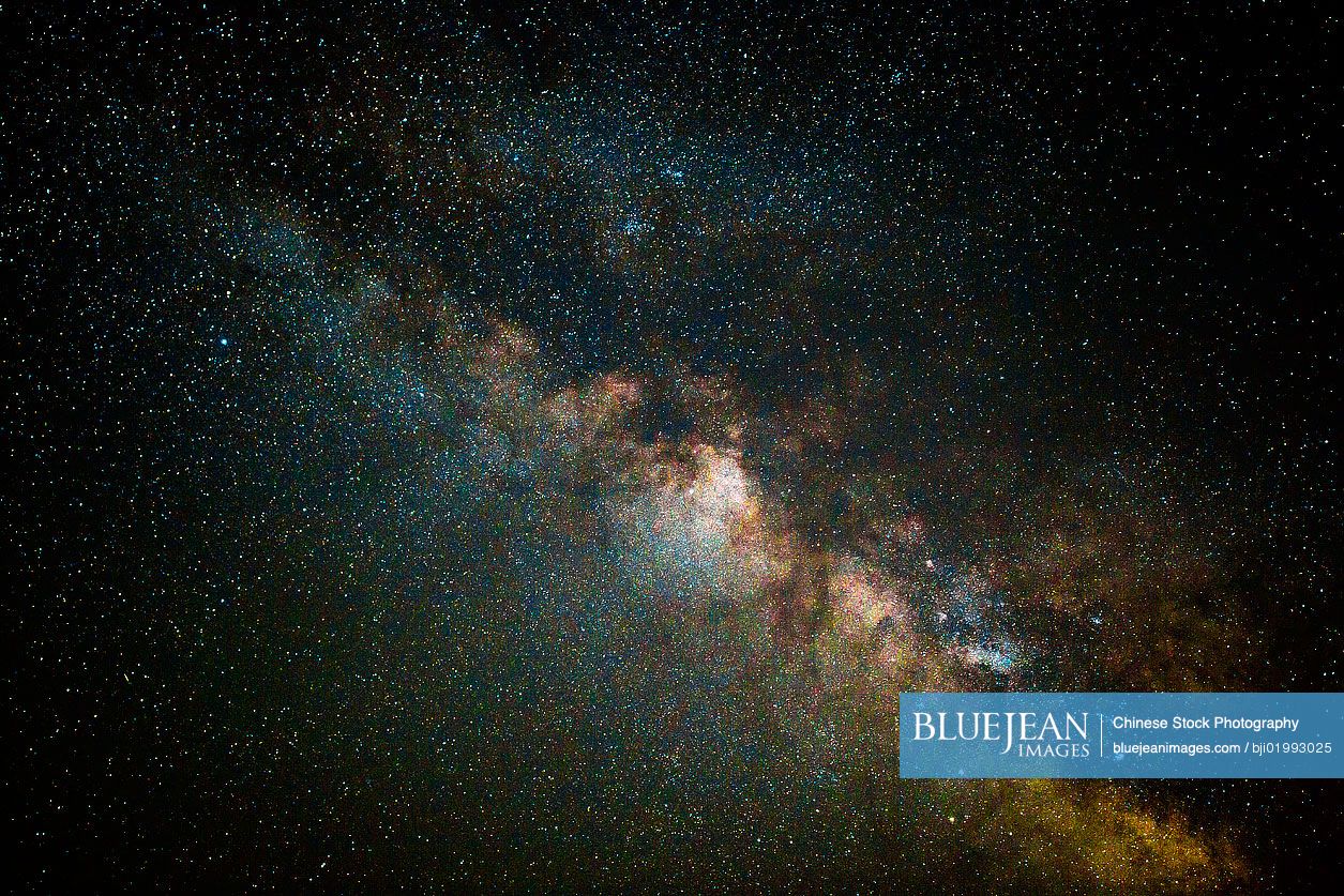 Night sky with stars