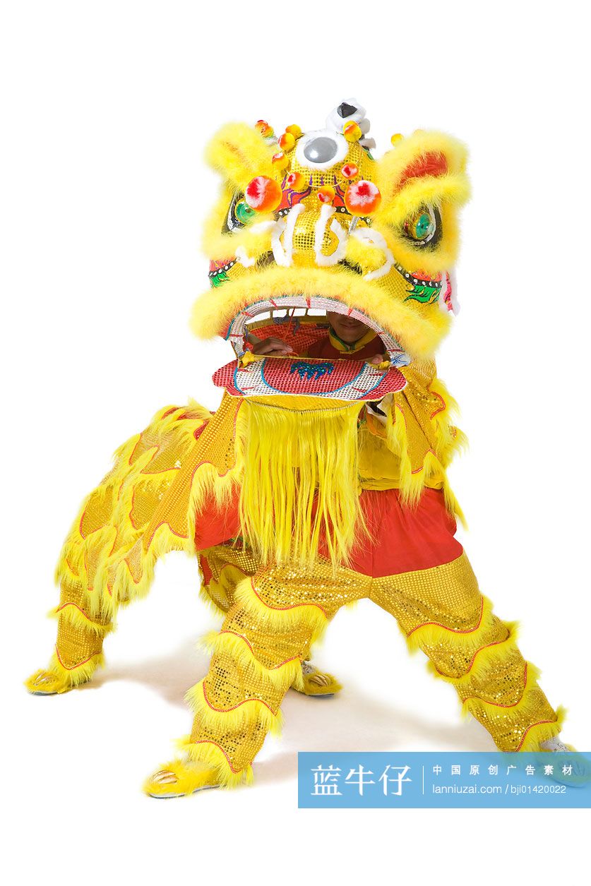 舞黄色醒狮