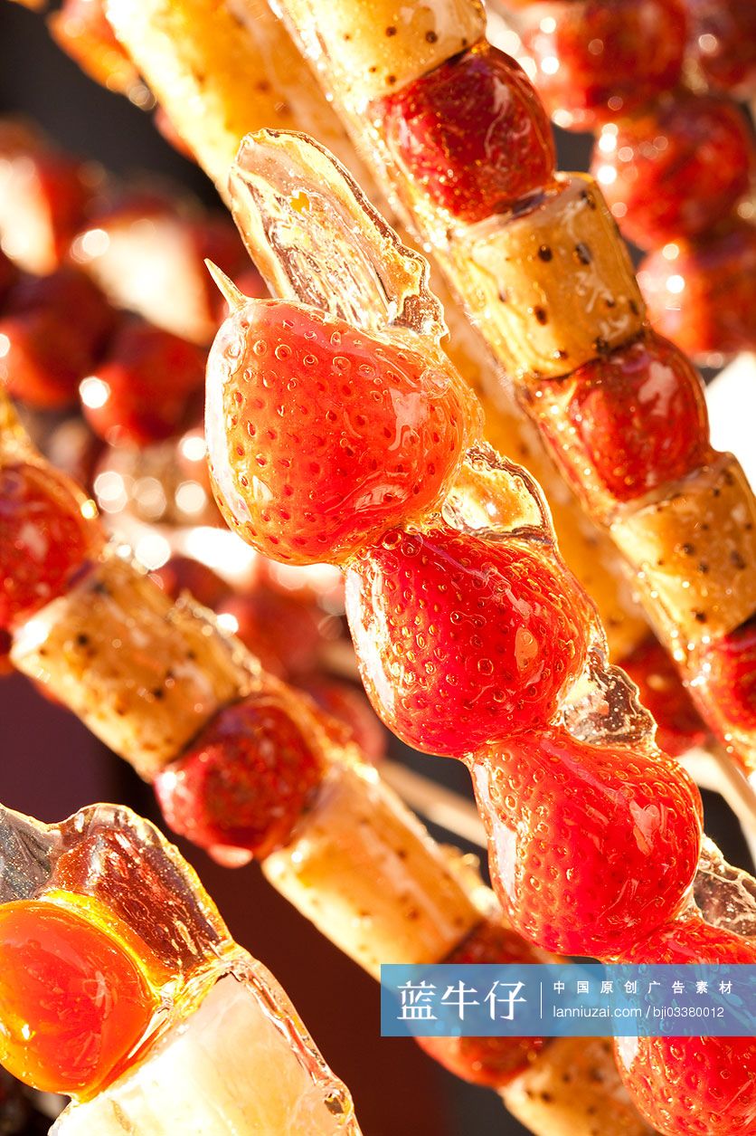 中国传统小吃糖葫芦