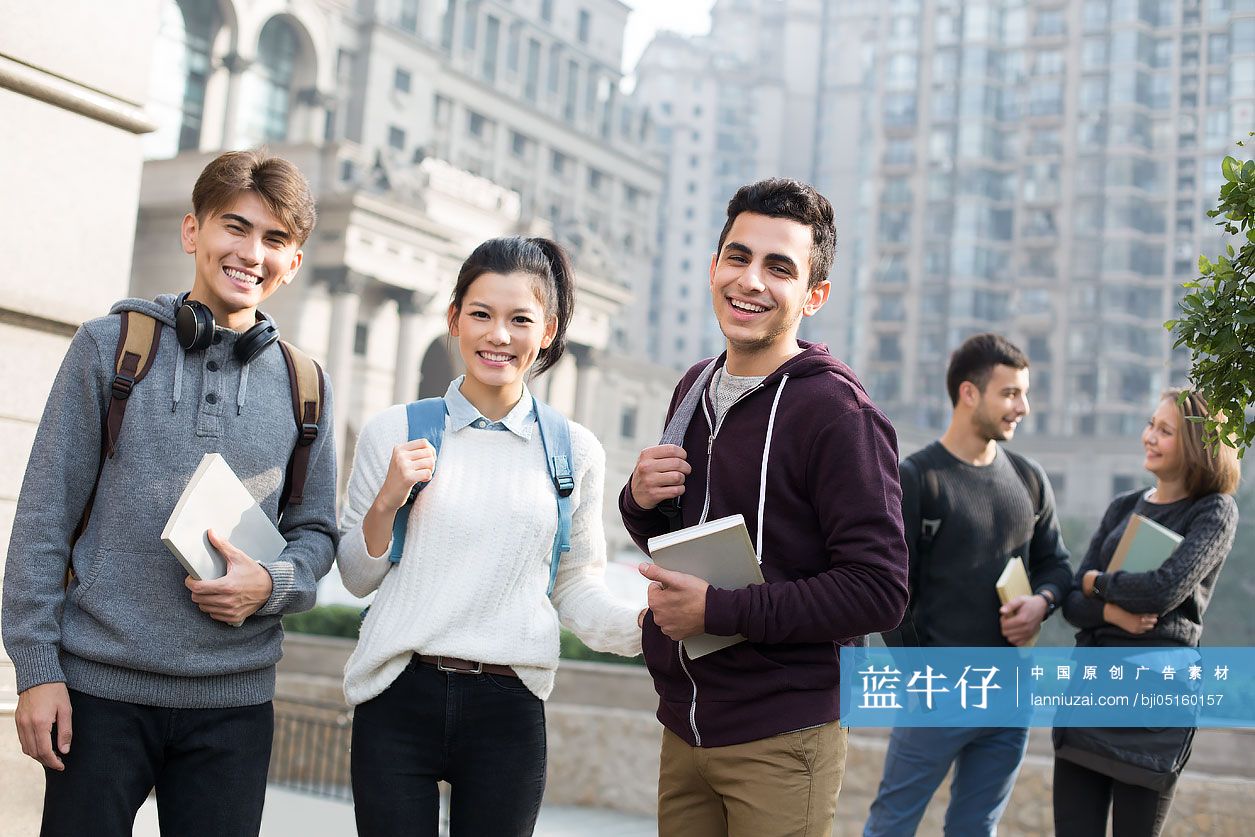 校园里的留学生