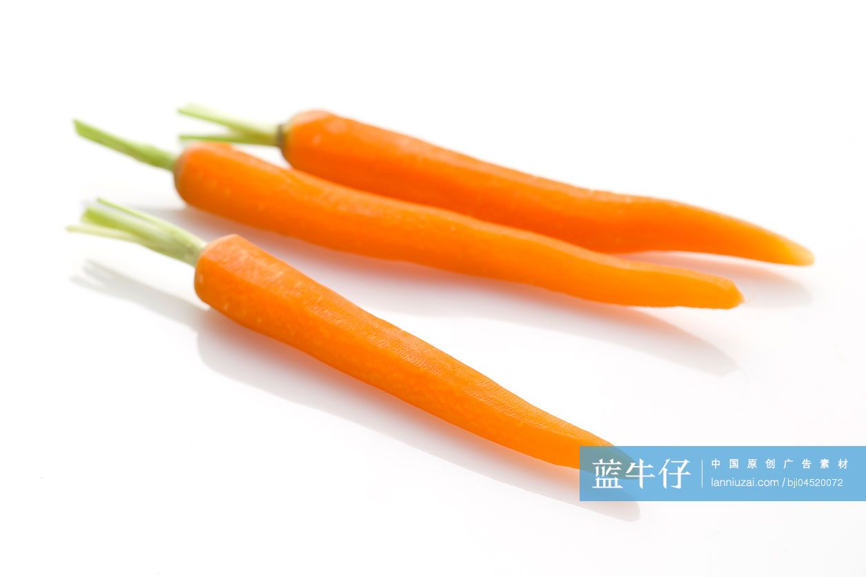 削了皮的胡萝卜