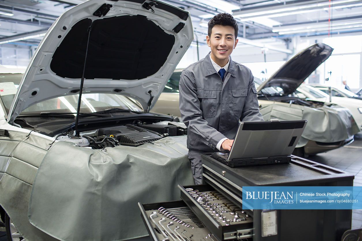 Chinese auto mechanic