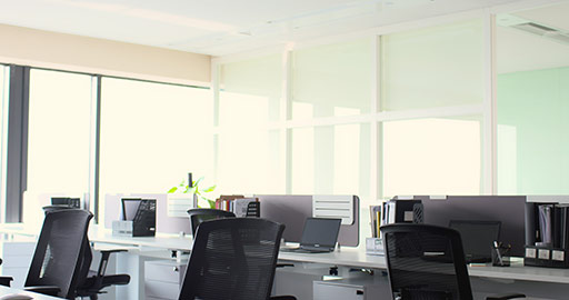 Empty office,4K