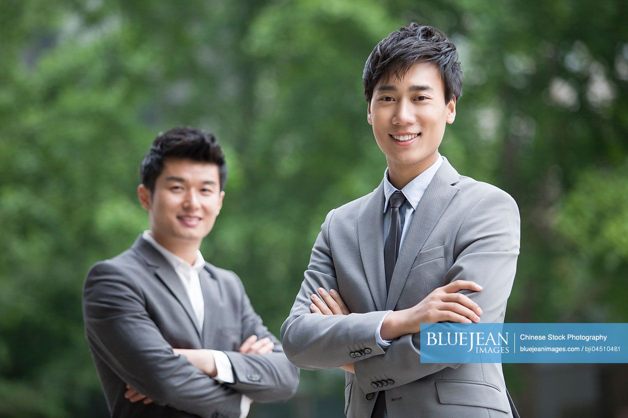 Portrait of young Chinese business person