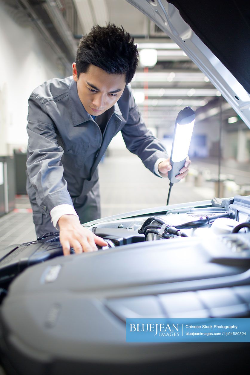Chinese auto mechanic