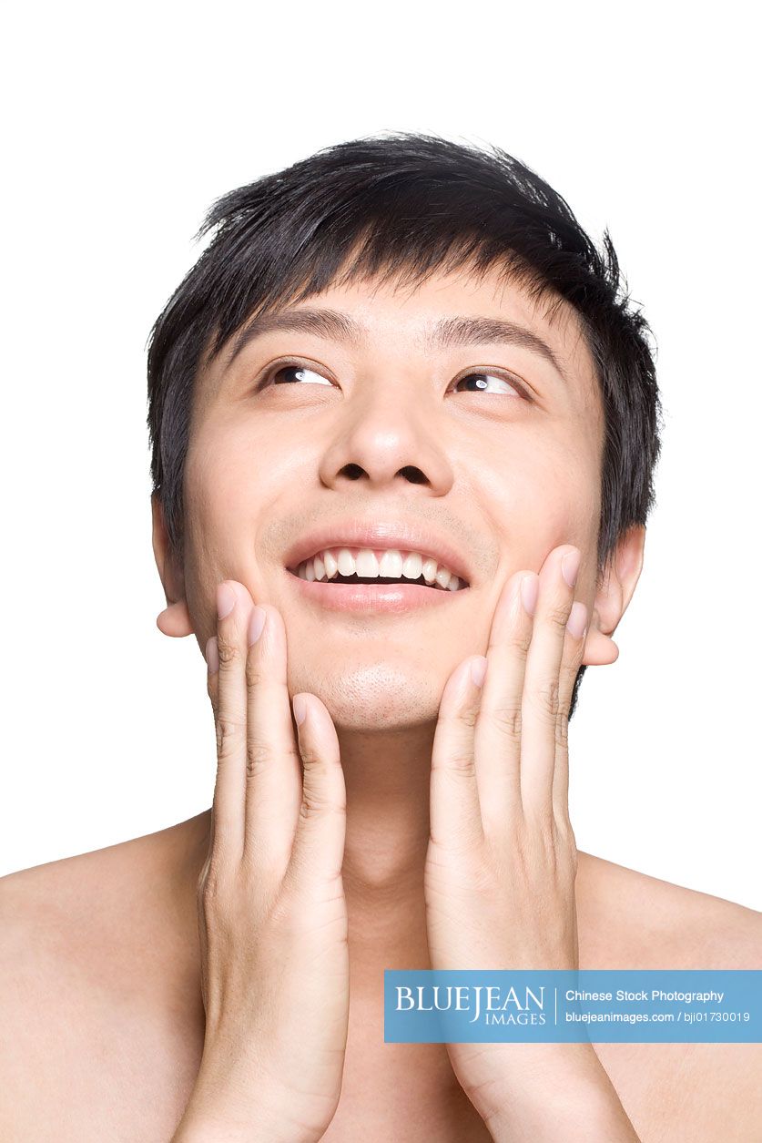 Portrait of handsome Chinese man