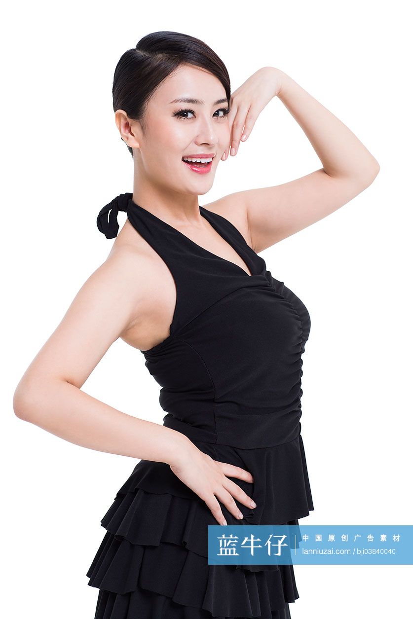 时尚的年轻女子