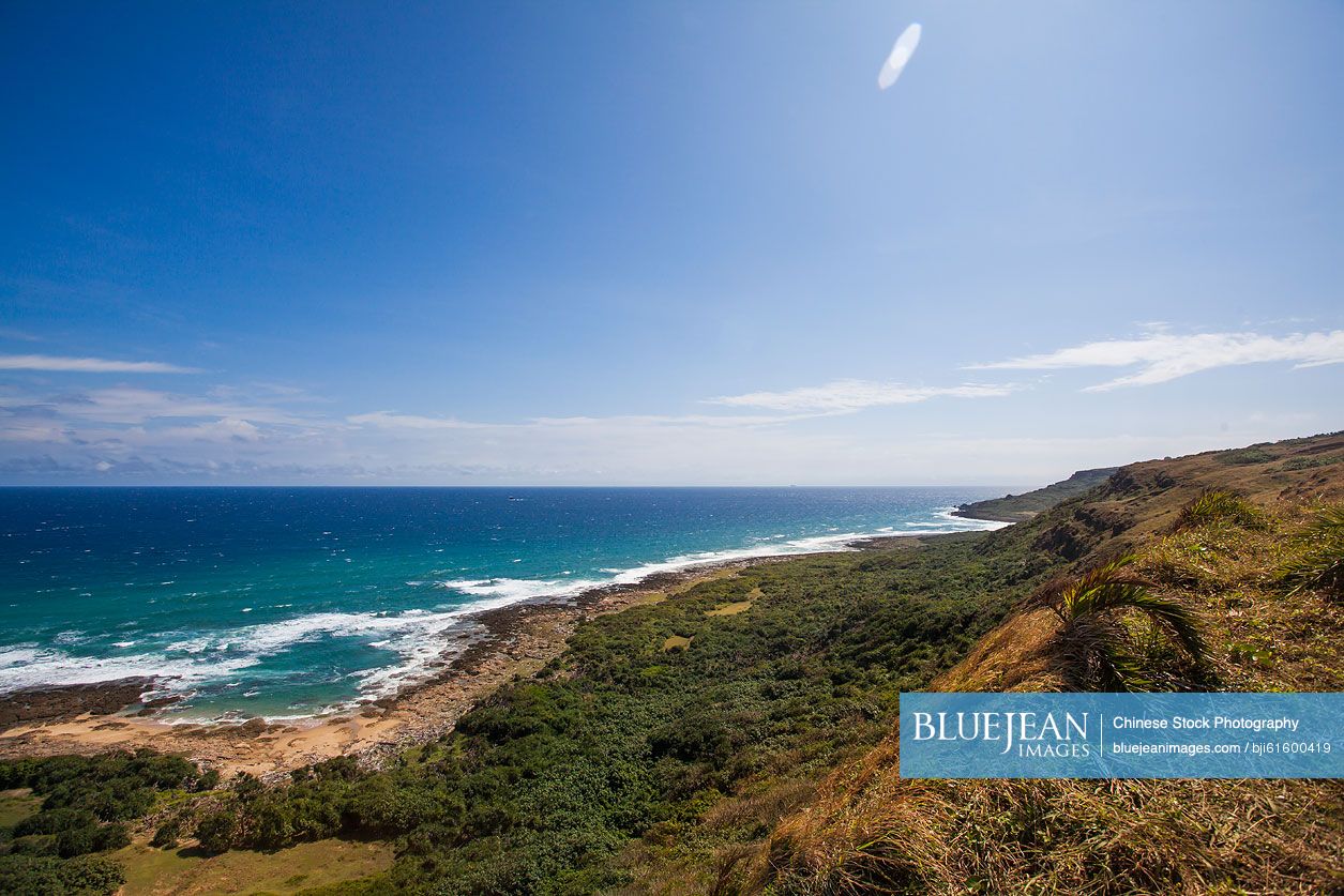 Kenting coast in Taiwan, China